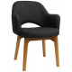 Albury Premium Fabric Armchair with Timber Legs