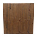 70cm Square Solid Timber Rustic Table Top