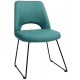 Albury Premium Fabric Side Chair with Sled Base
