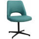 Albury Premium Fabric Side Chair with Black Blade Frame