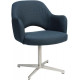 Albury Premium Fabric Side Chair with S/S Blade Frame