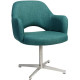 Albury Premium Fabric Side Chair with S/S Blade Frame