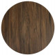 50cm Round Compact Laminate Table Top - Textured Finish