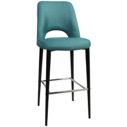 Albury Premium Fabric Stool with Metal Legs