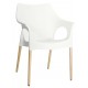 Ola Chair with Timber Legs